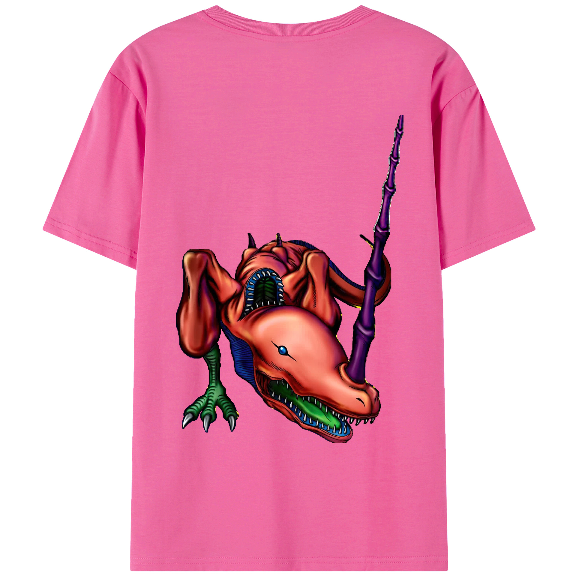 遊☆戯☆王 Yu-Gi-Oh! レディース半袖Tシャツ(バックプリント)
